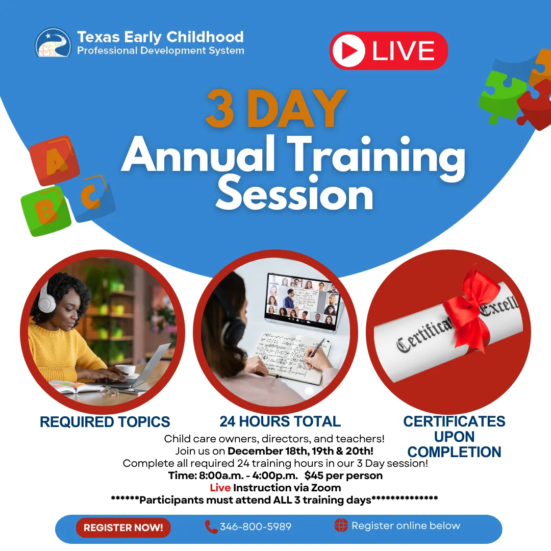 3 Day Annual Training Session