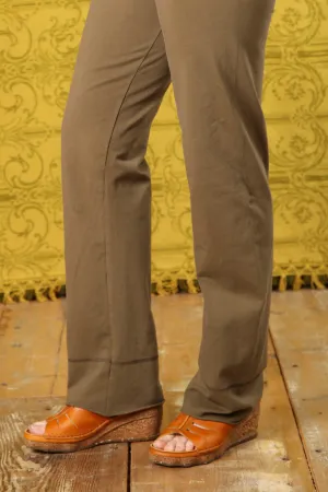3176 Comfy Cotton-Lycra Slim Pant-Volcanic-to OVERDYE