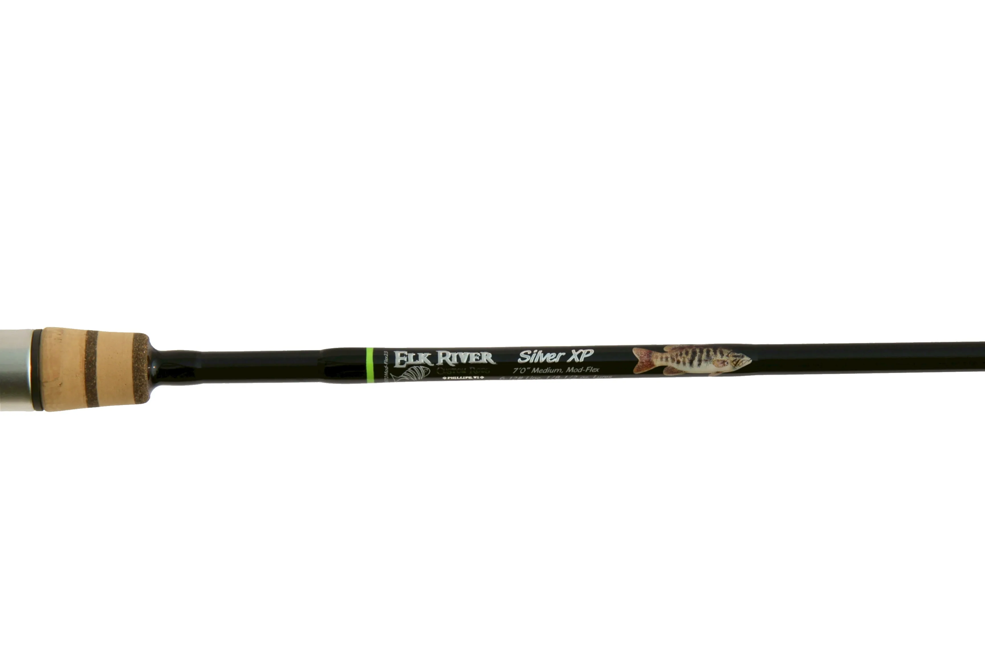 6'6'' Med-Lite Walleye & Smallmouth Silver XP Spinning