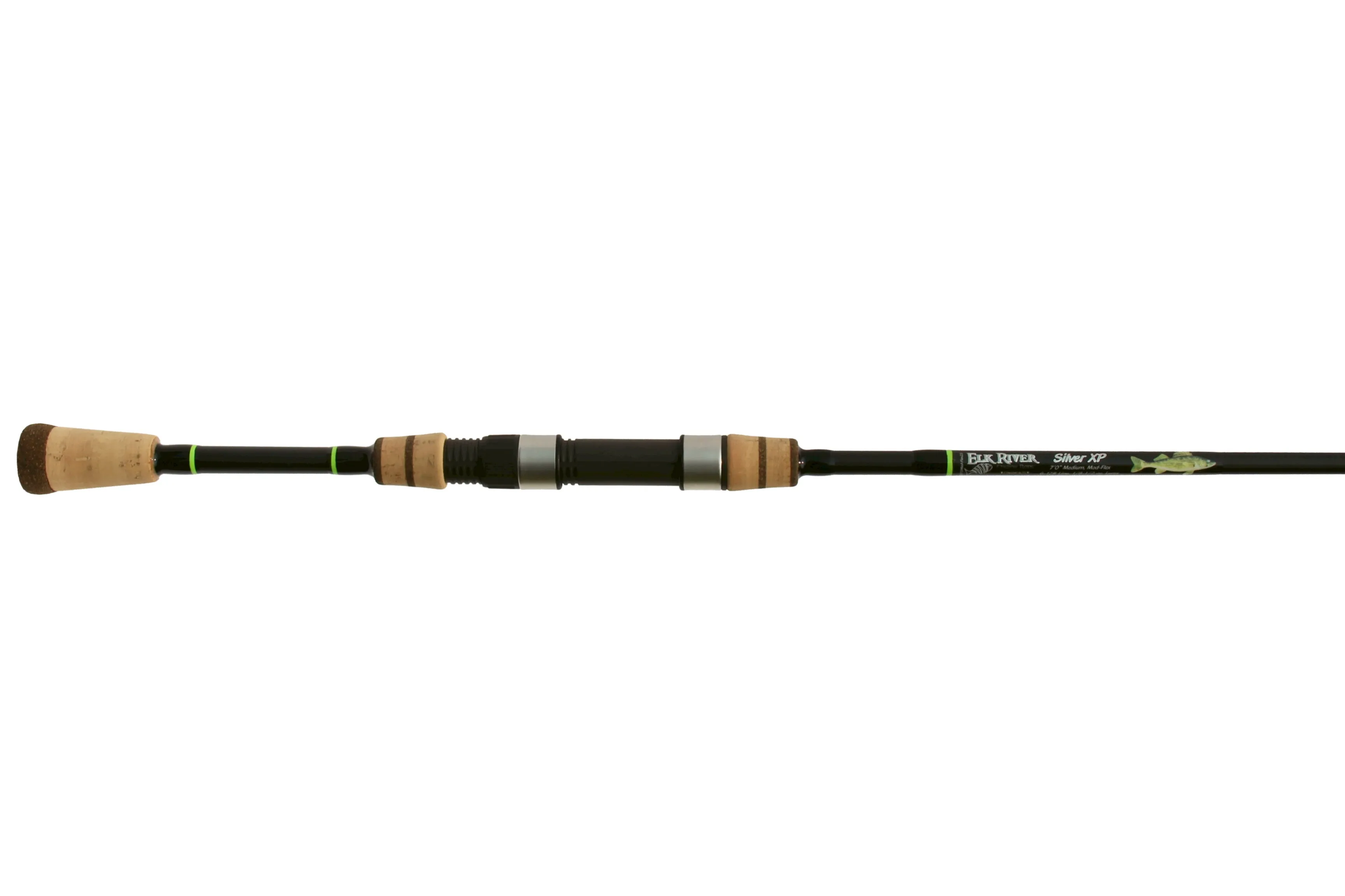 6'6'' Med-Lite Walleye & Smallmouth Silver XP Spinning