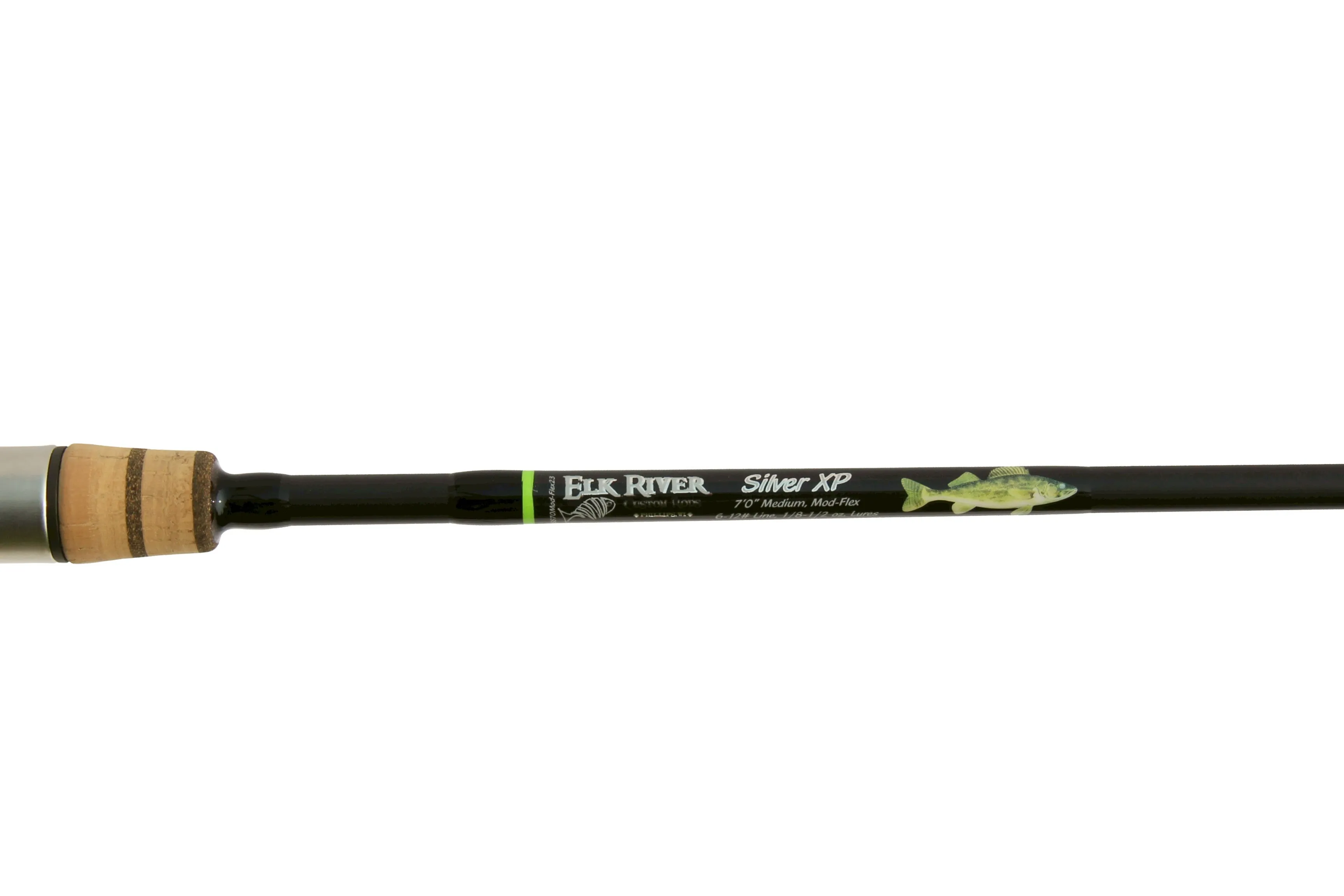 6'6'' Med-Lite Walleye & Smallmouth Silver XP Spinning