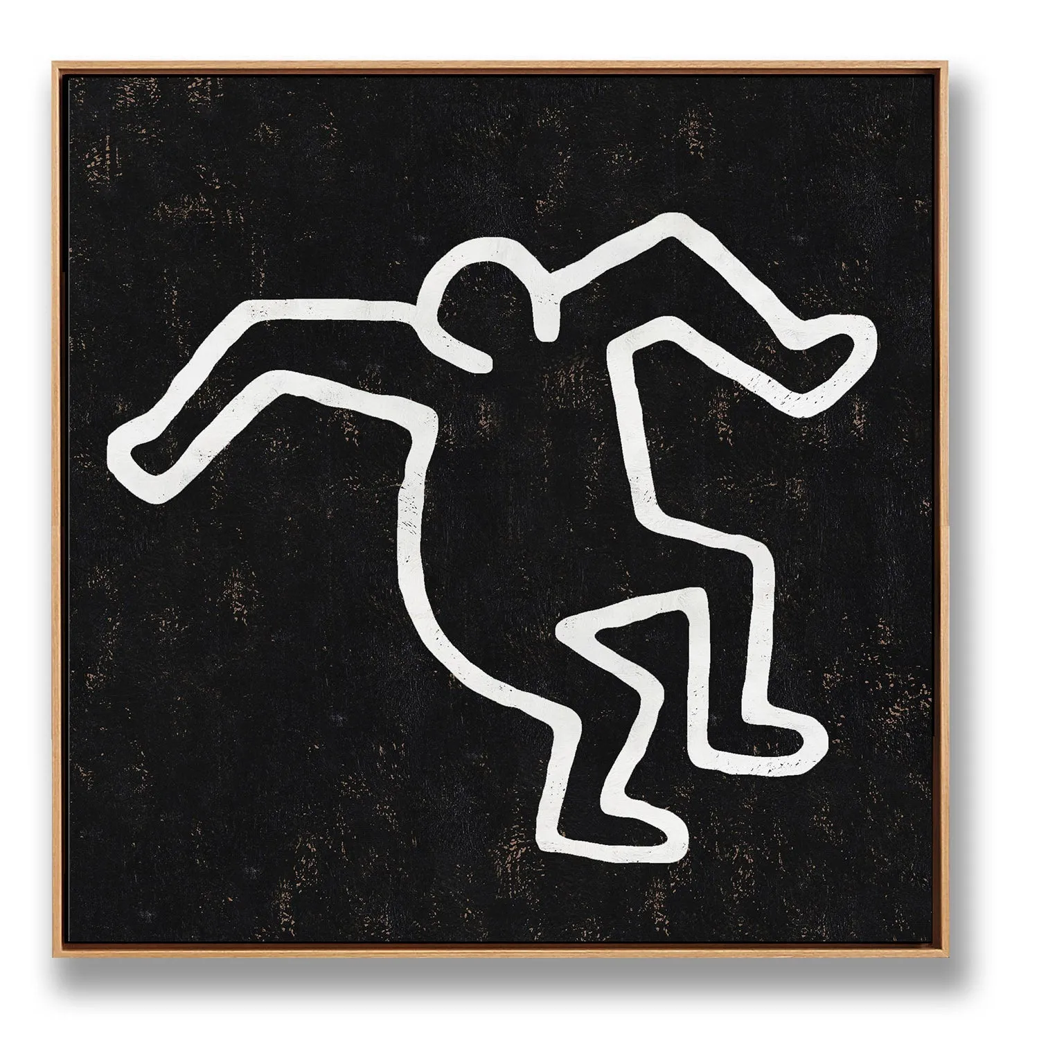 Abstract Dancing Man Painting H203SR