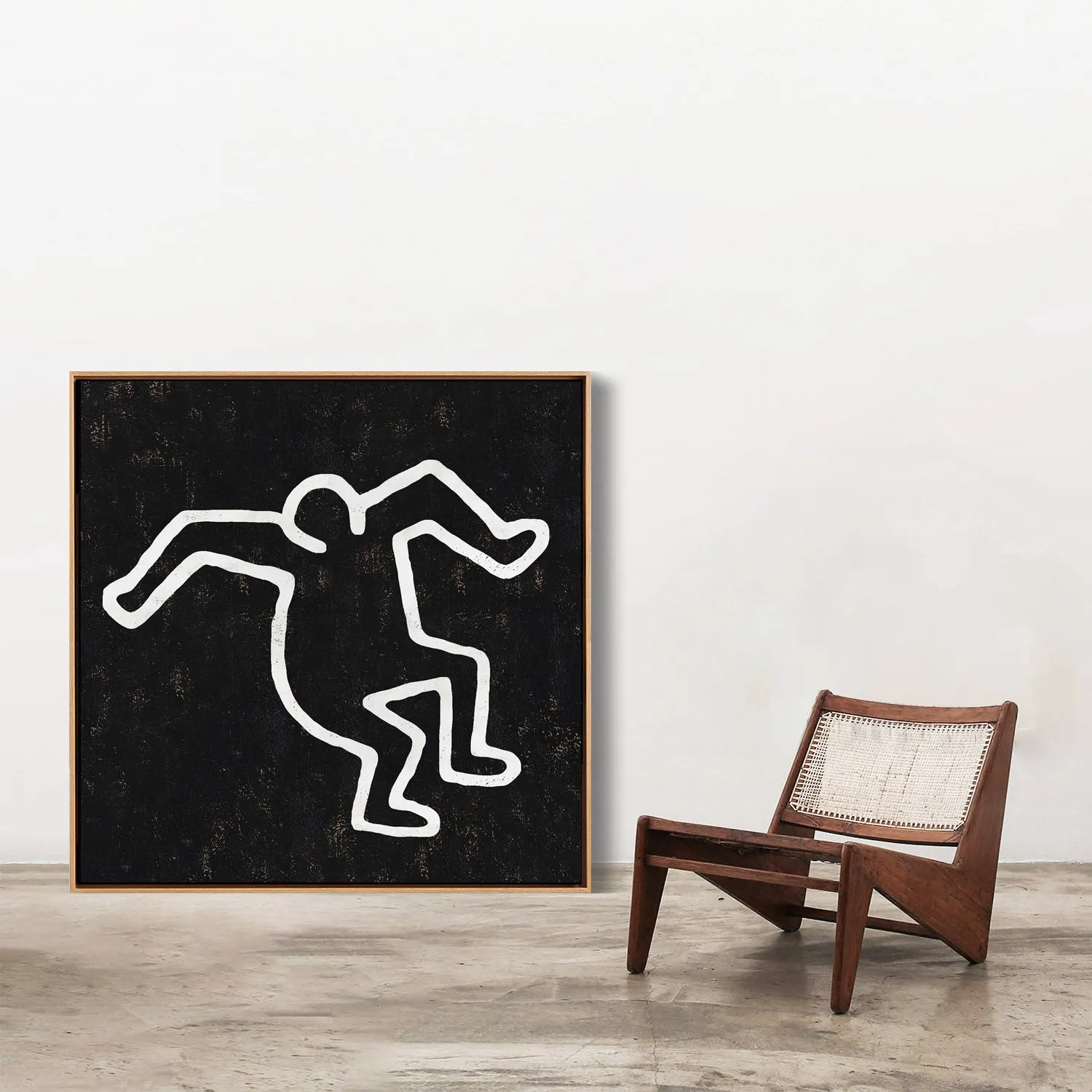 Abstract Dancing Man Painting H203SR