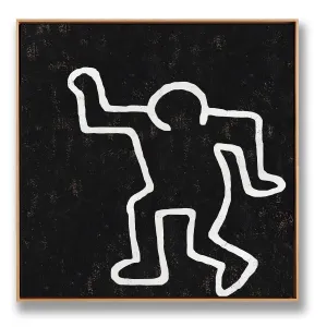 Abstract Dancing Man Painting H209SR