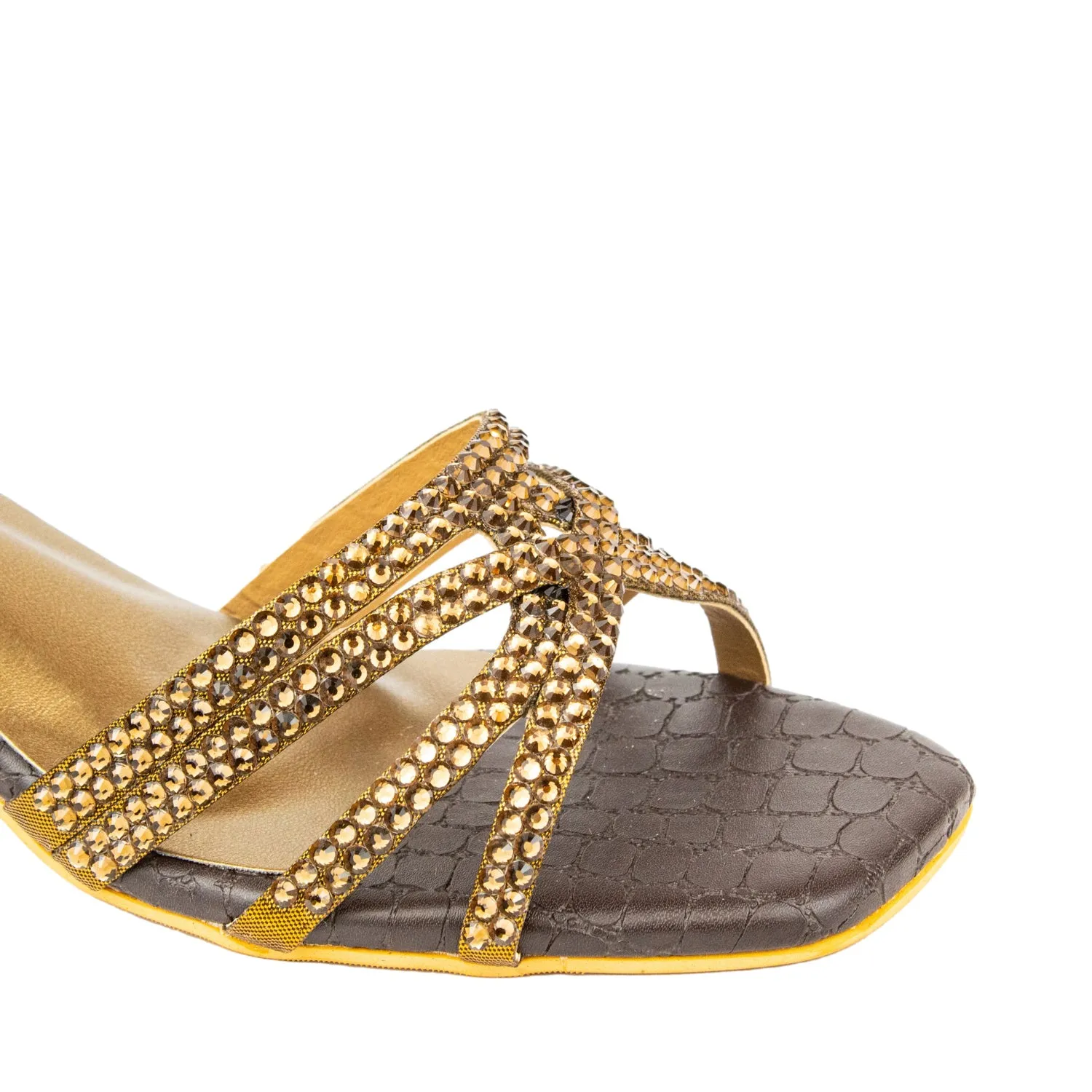 Ahlam Heels S243H - Brown