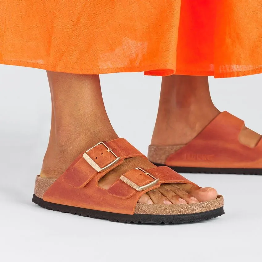 Arizona | Oiled Leather | Burnt Orange