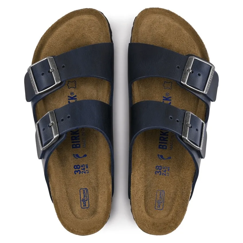 Arizona | Soft Footbed | Oiled Leather | Blue