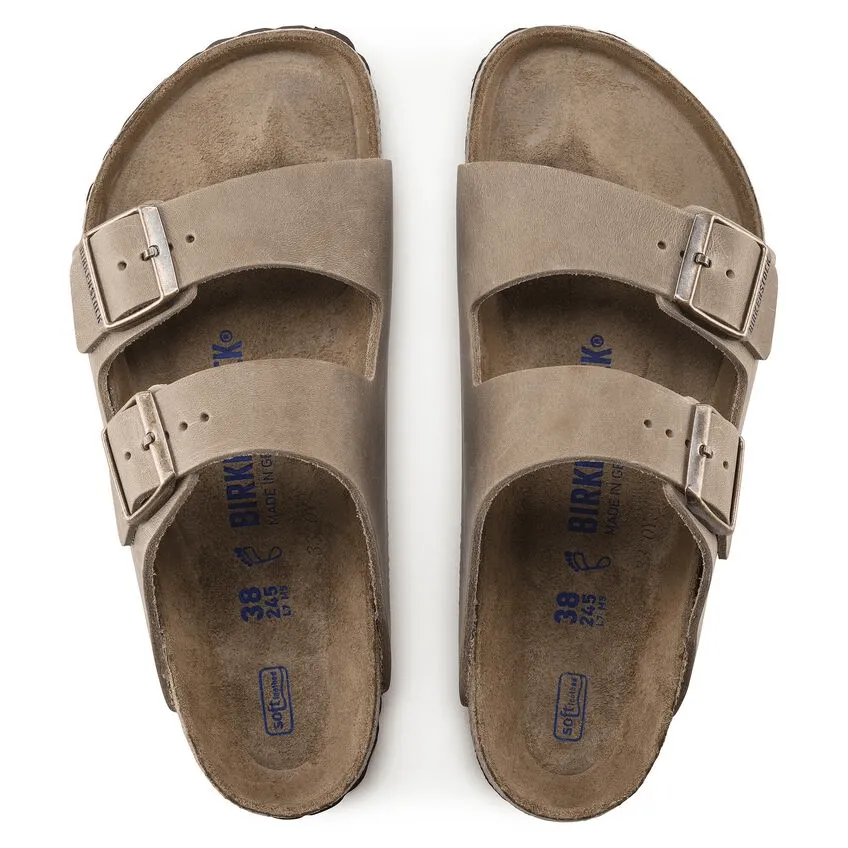Arizona | Soft Footbed | Oiled Leather | Tobacco