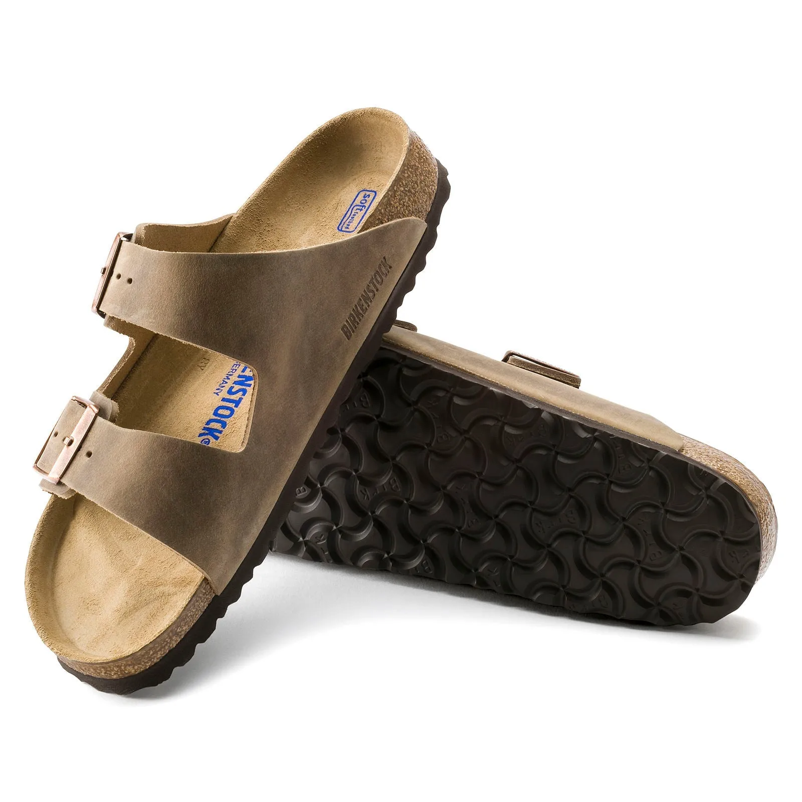Arizona | Soft Footbed | Oiled Leather | Tobacco
