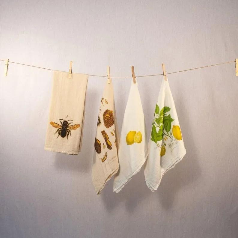 Bee Flour Sack Towels