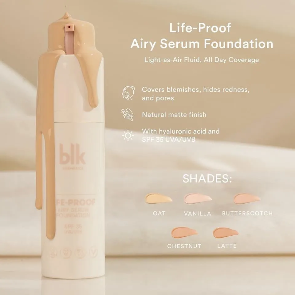 BLK Daydream Life-Proof Airy Serum Foundation