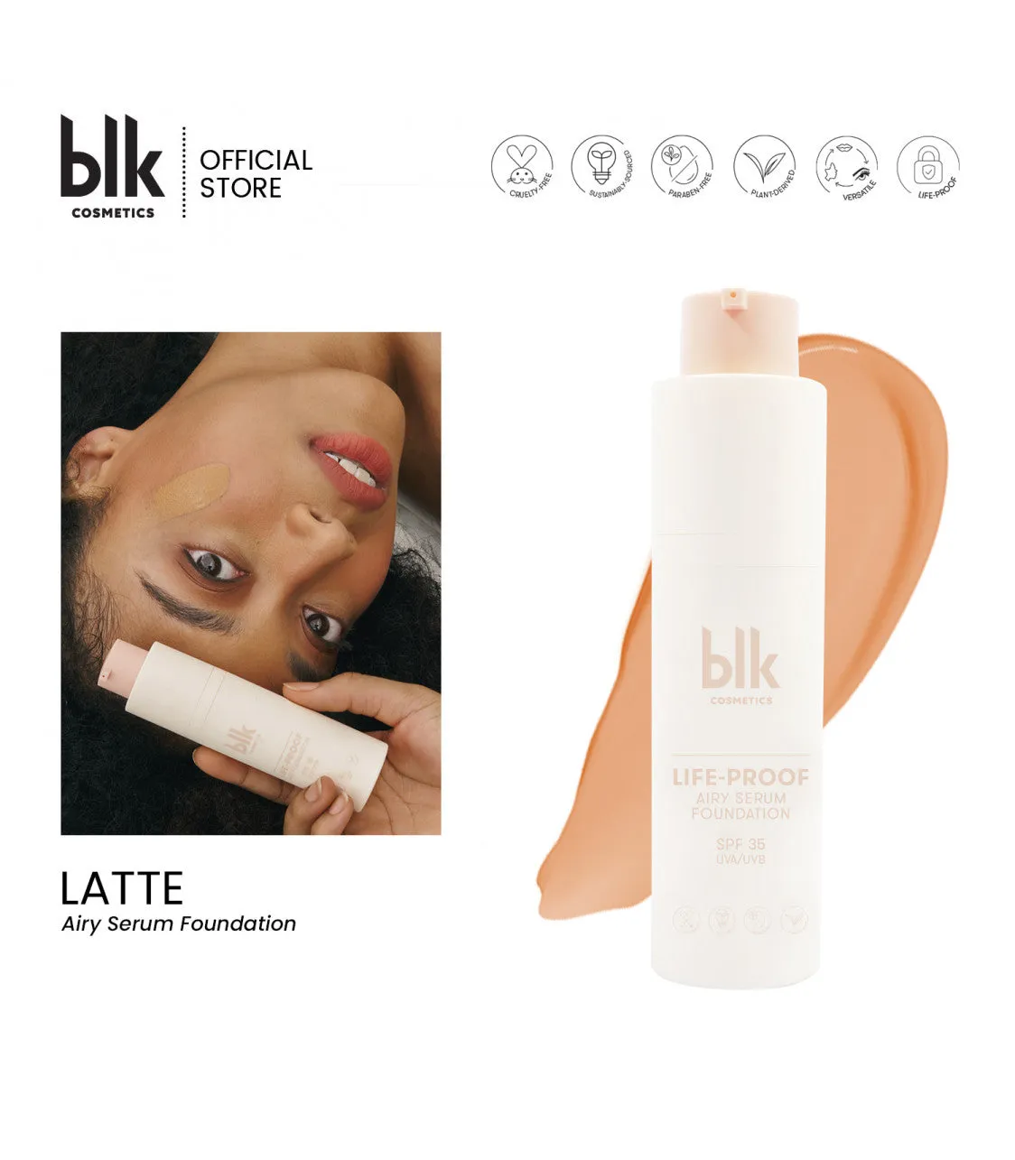 BLK Daydream Life-Proof Airy Serum Foundation