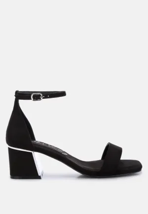 Block Heel Sandals By Ruw