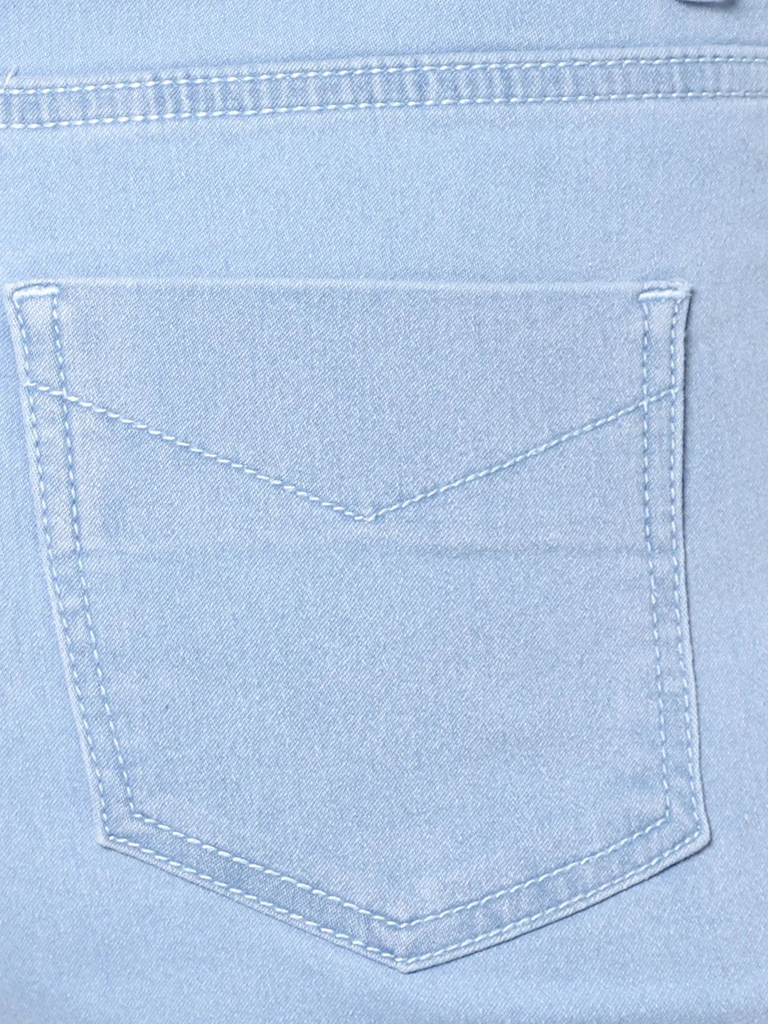 Blue Bootcut High rise Jeans with Insert Pockets