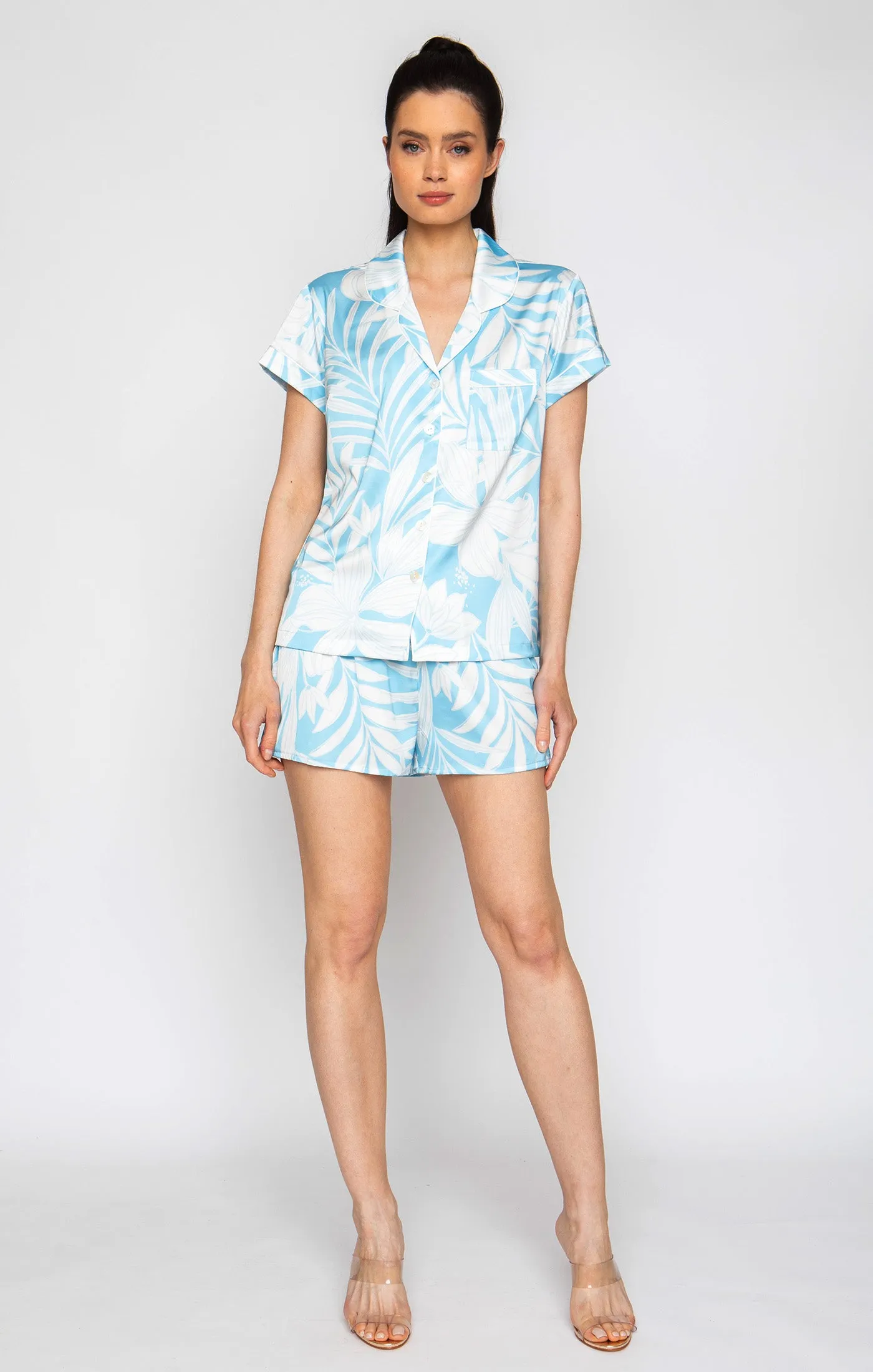 Blue Hawaii Short PJ Set