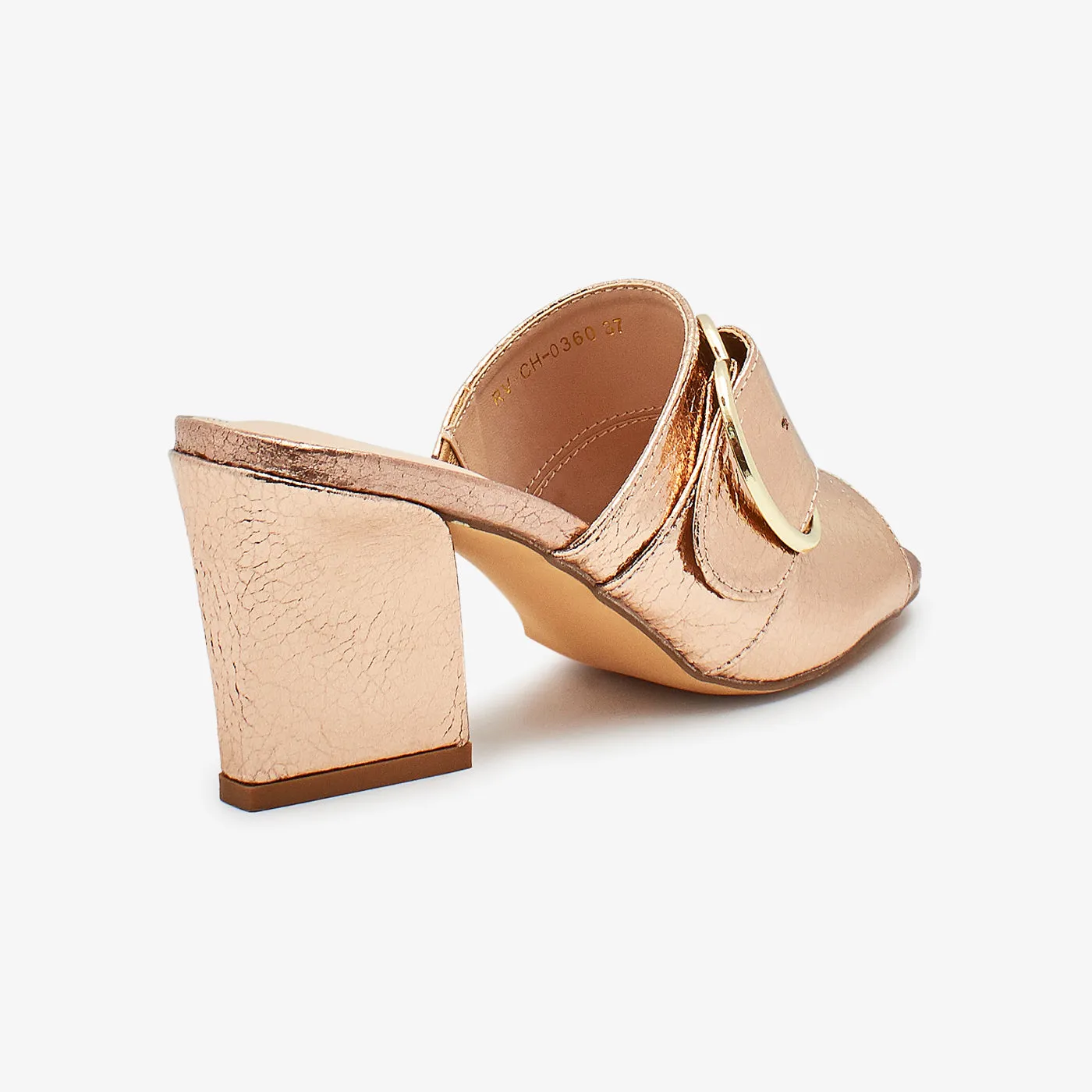 Buckled Heels for Women