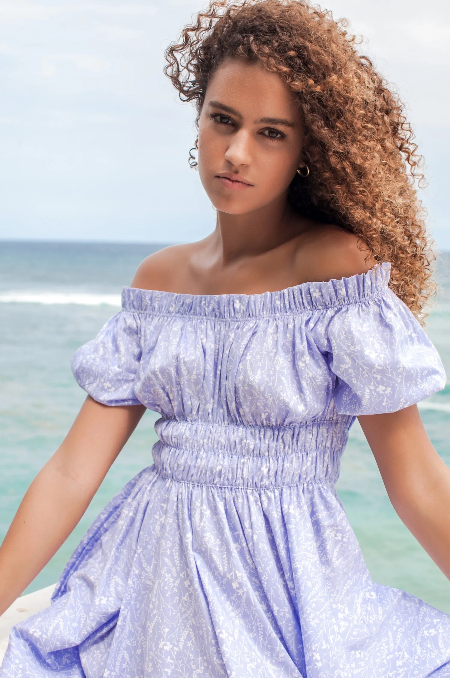Butterfly Bliss Organic Cotton Mini Dress - SALE
