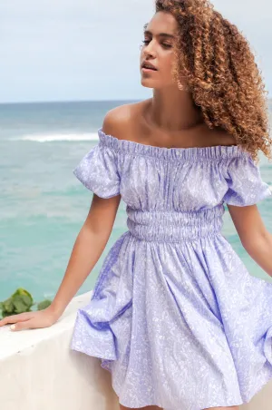 Butterfly Bliss Organic Cotton Mini Dress - SALE