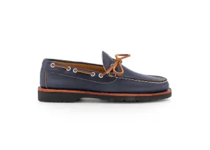 Carrabassett Camp Moc - Navy CXL