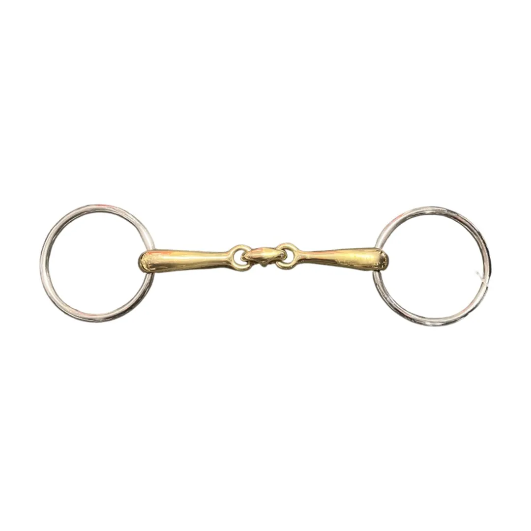 Cavalier Loose Ring Gold Training Bit
