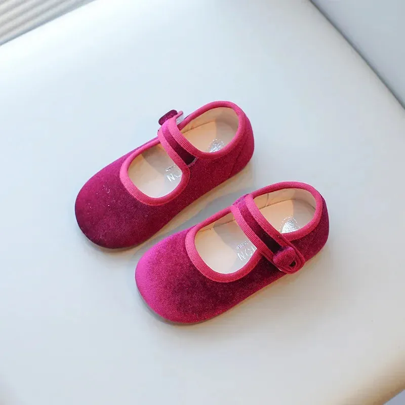 Chidlren Flats Spring Summer Kids Casual Shoes For Girl Moccasin Loafers Mary Jane Girls Shoes