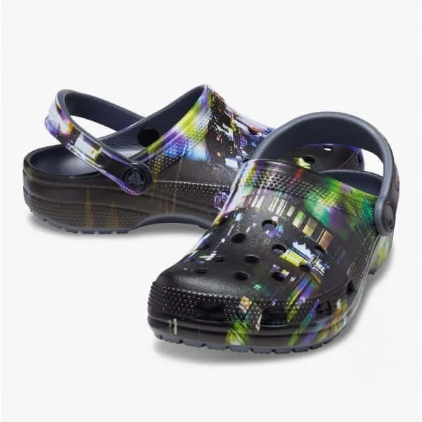 Crocs 208455-4EA CLASSIC META SCAPE Unisex Clogs Storm