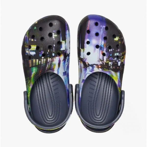 Crocs 208455-4EA CLASSIC META SCAPE Unisex Clogs Storm