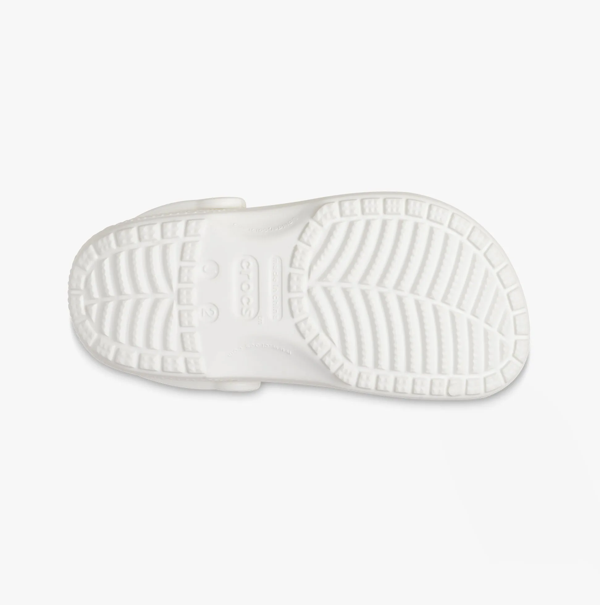 Crocs 209197-100 CLASSIC IRIDESCENT GLOG Kids Clogs White