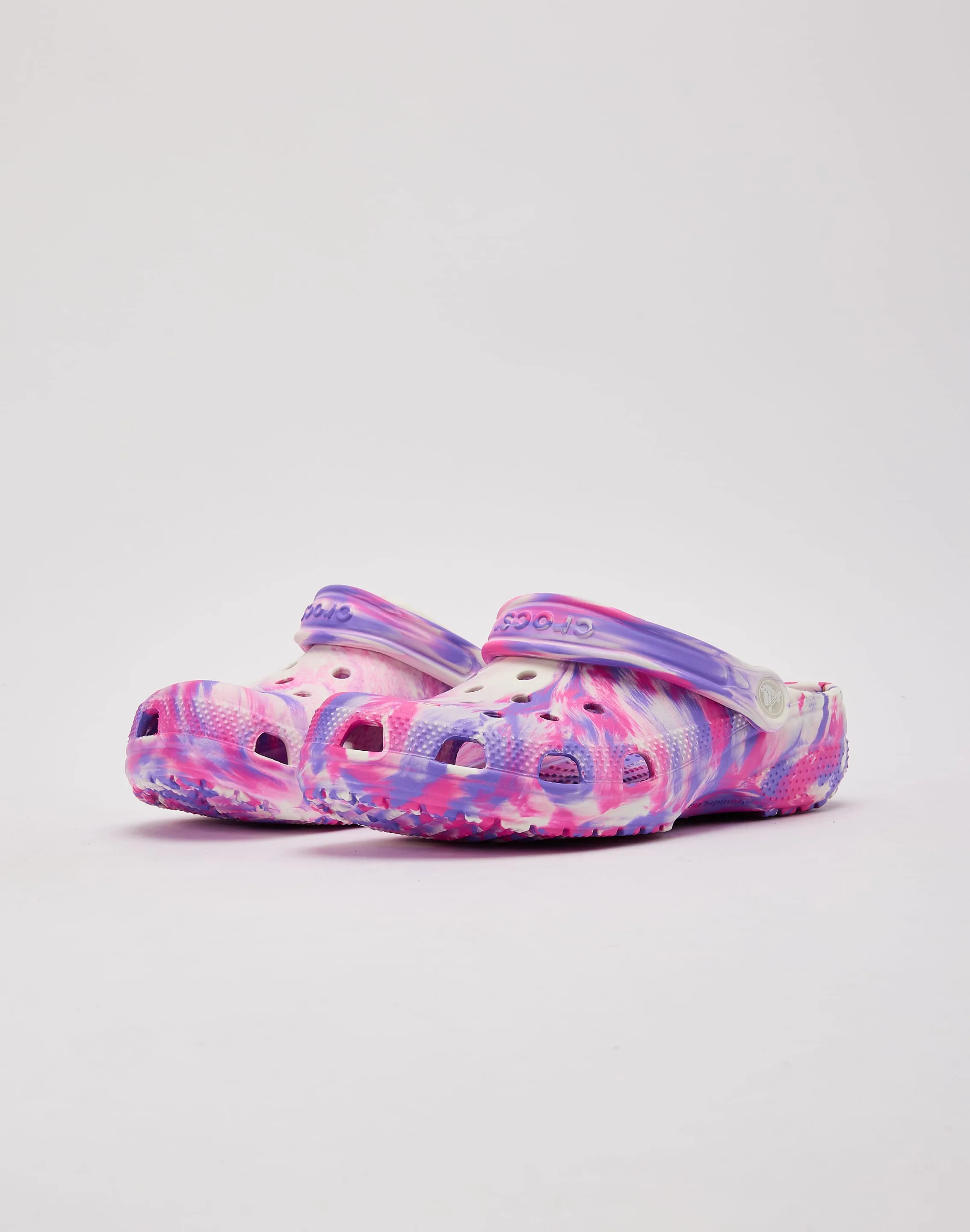 Crocs Classic Glow Marbled Clog Grade-School