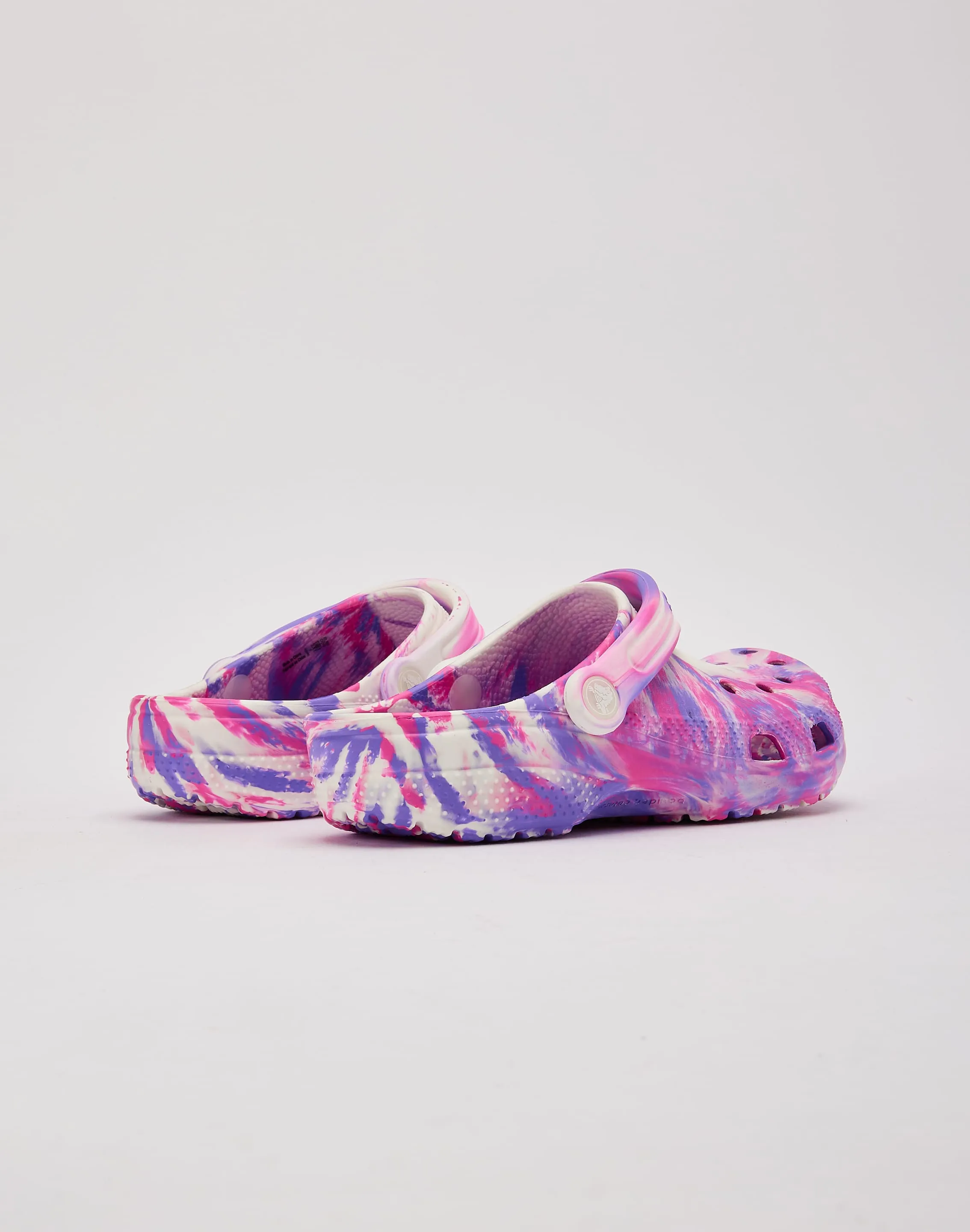 Crocs Classic Glow Marbled Clog Grade-School
