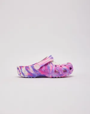 Crocs Classic Glow Marbled Clog Grade-School