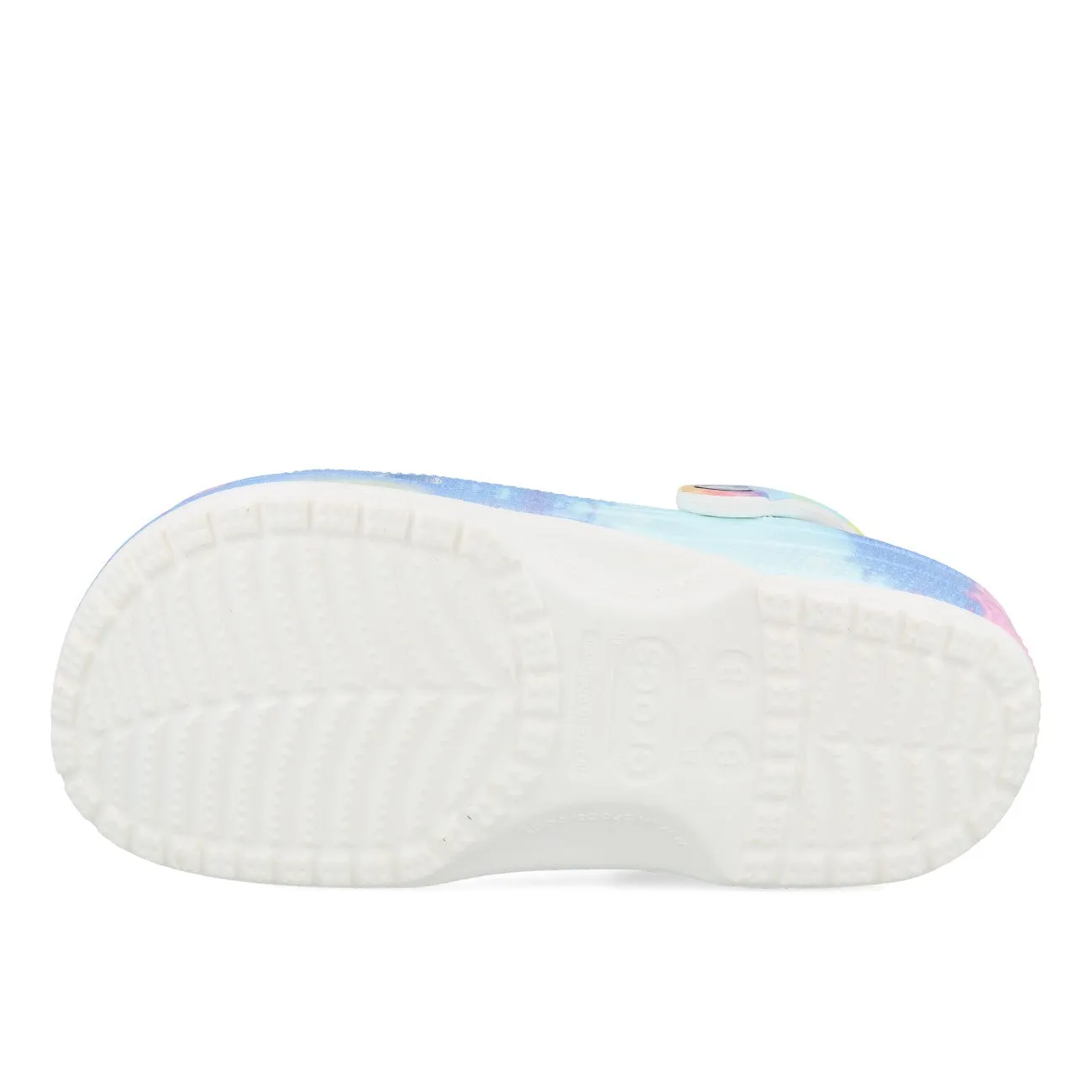 Crocs Classic Tie Dye Graphic Clog White Multi