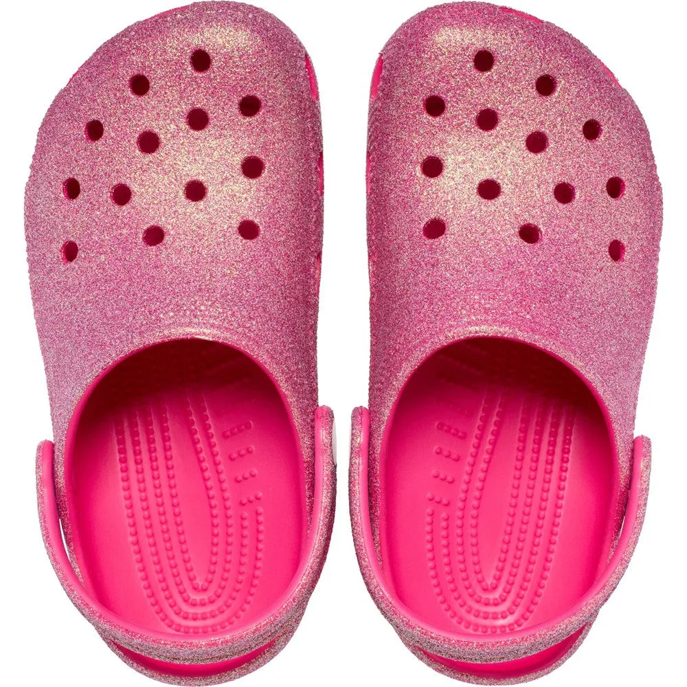 Crocs Kids Classic Glitter Clog