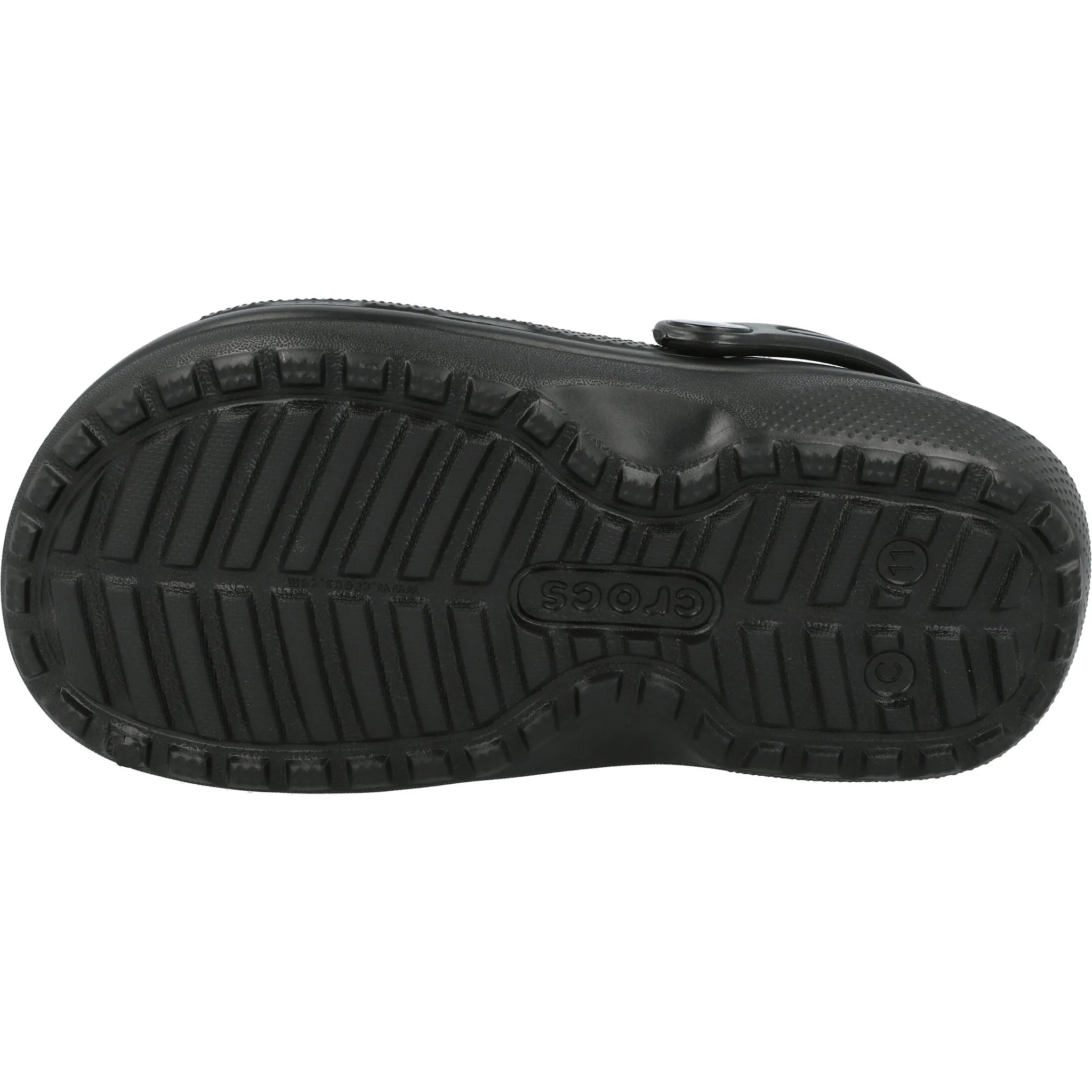 Crocs Kids Classic Lined Clog Black