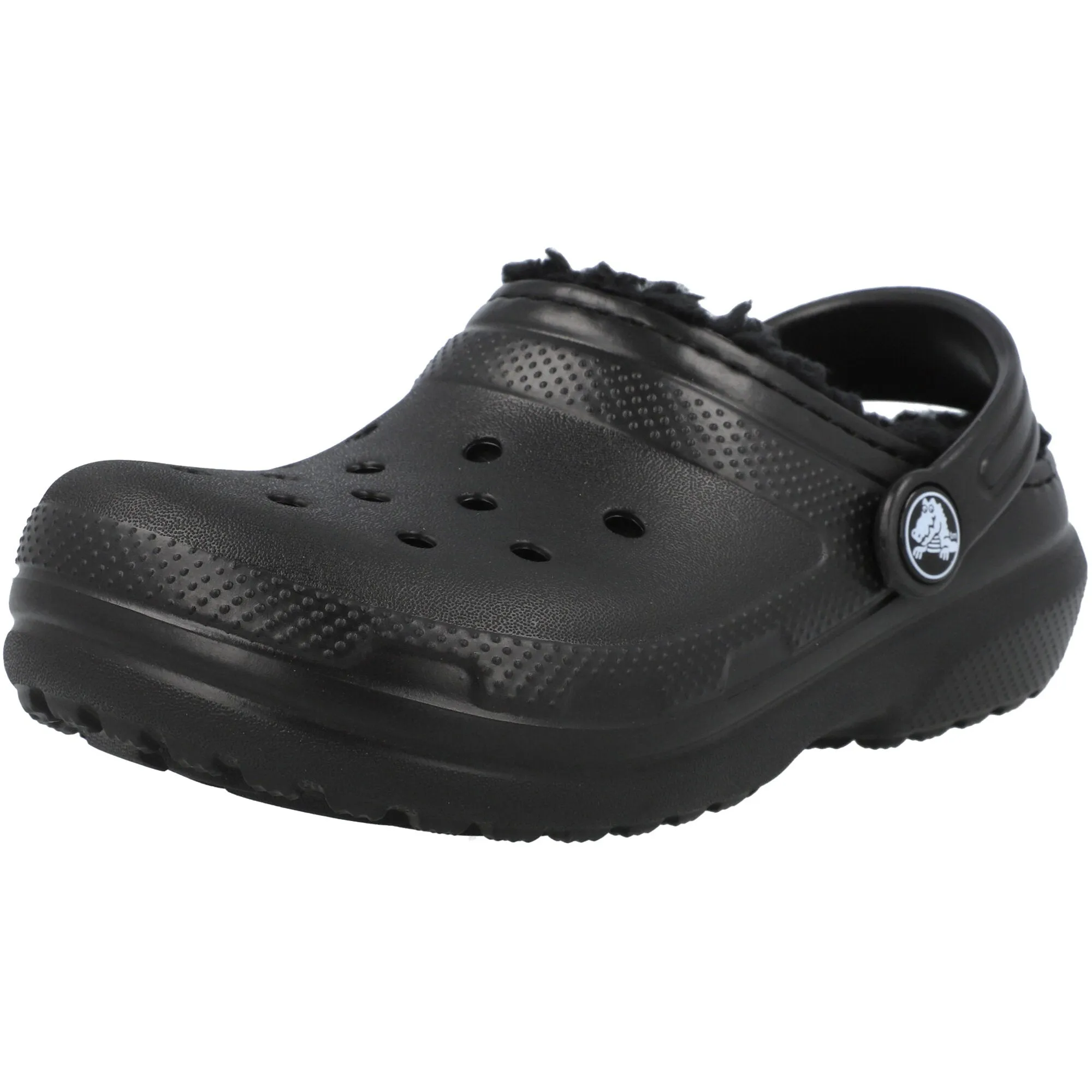 Crocs Kids Classic Lined Clog Black