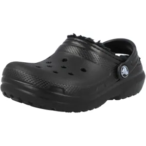Crocs Kids Classic Lined Clog Black