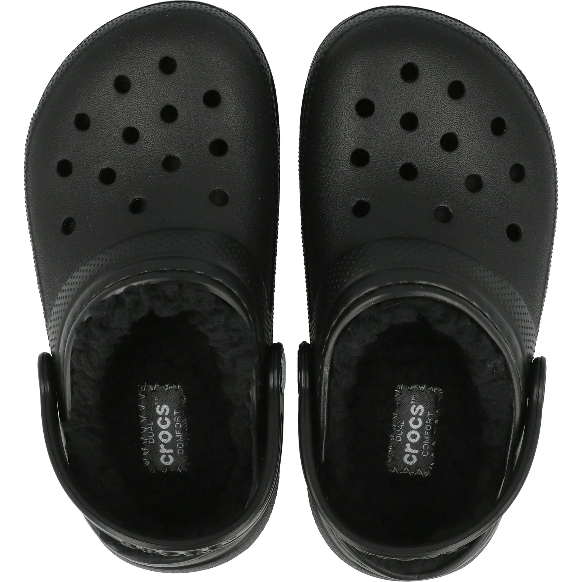Crocs Kids Classic Lined Clog Black