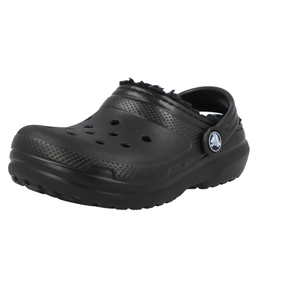 Crocs Kids Classic Lined Clog Black