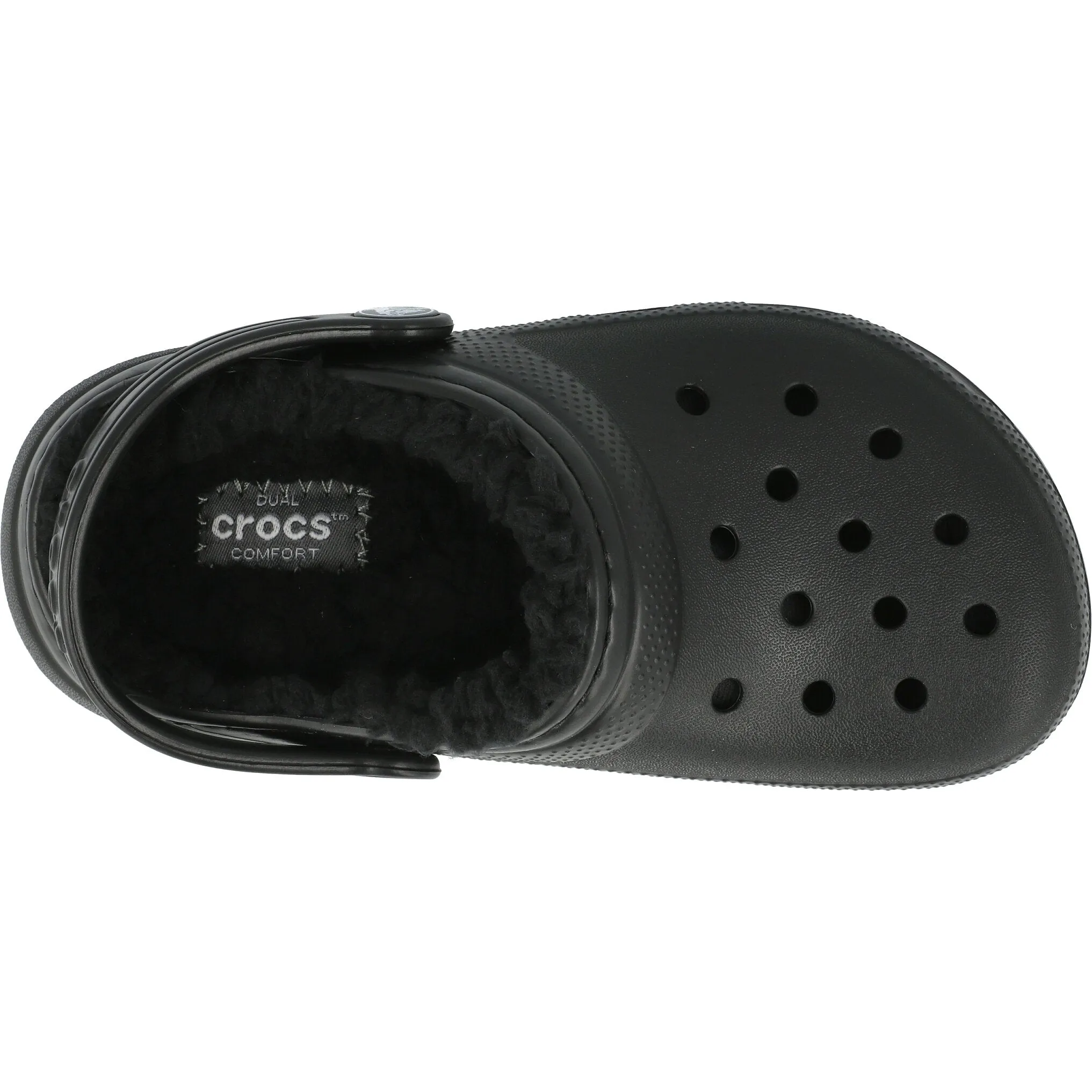 Crocs Kids Classic Lined Clog Black