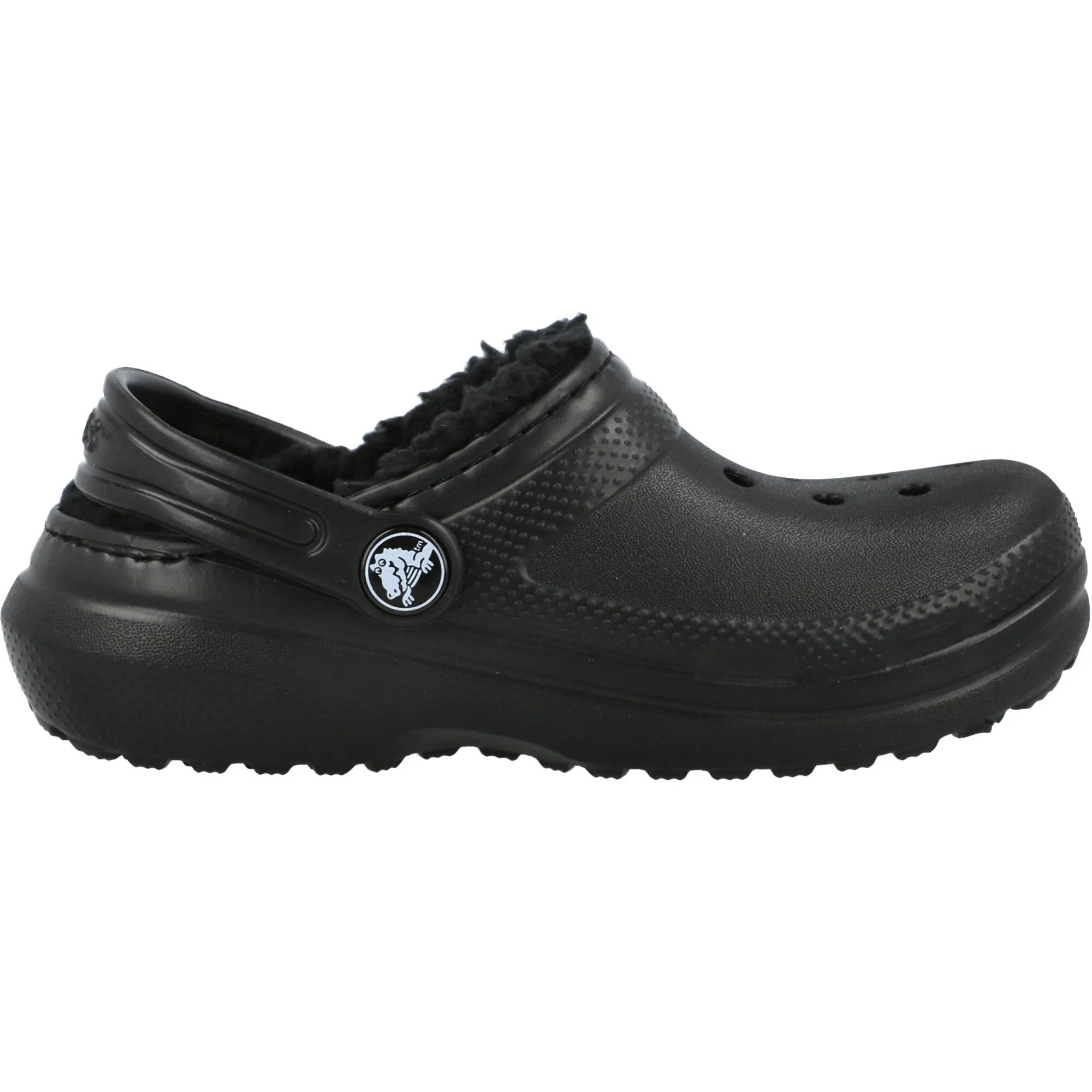 Crocs Kids Classic Lined Clog Black