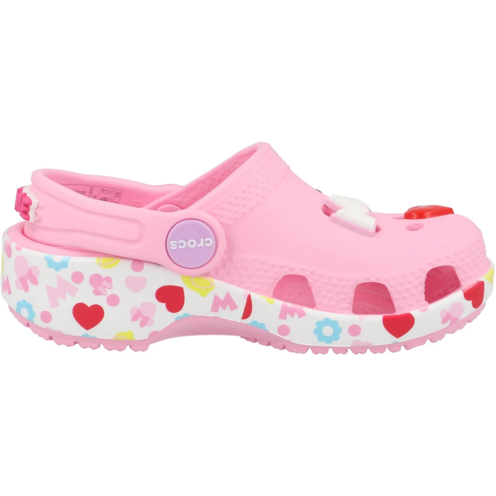 Crocs Kids Minnie Mouse Classic Clog Pink Multi