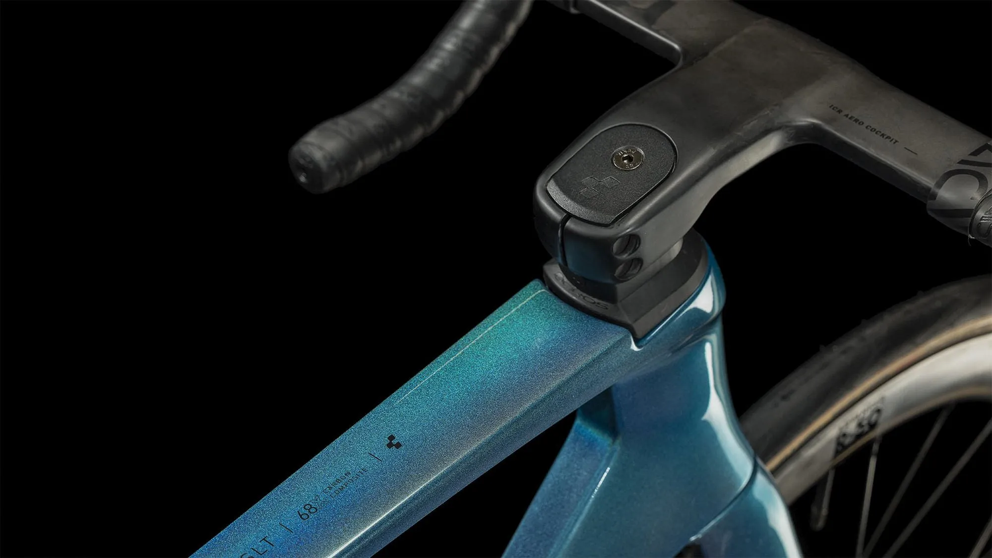 CUBE LITENING AERO C:68X SLT PRIZMBLUE/BLACK