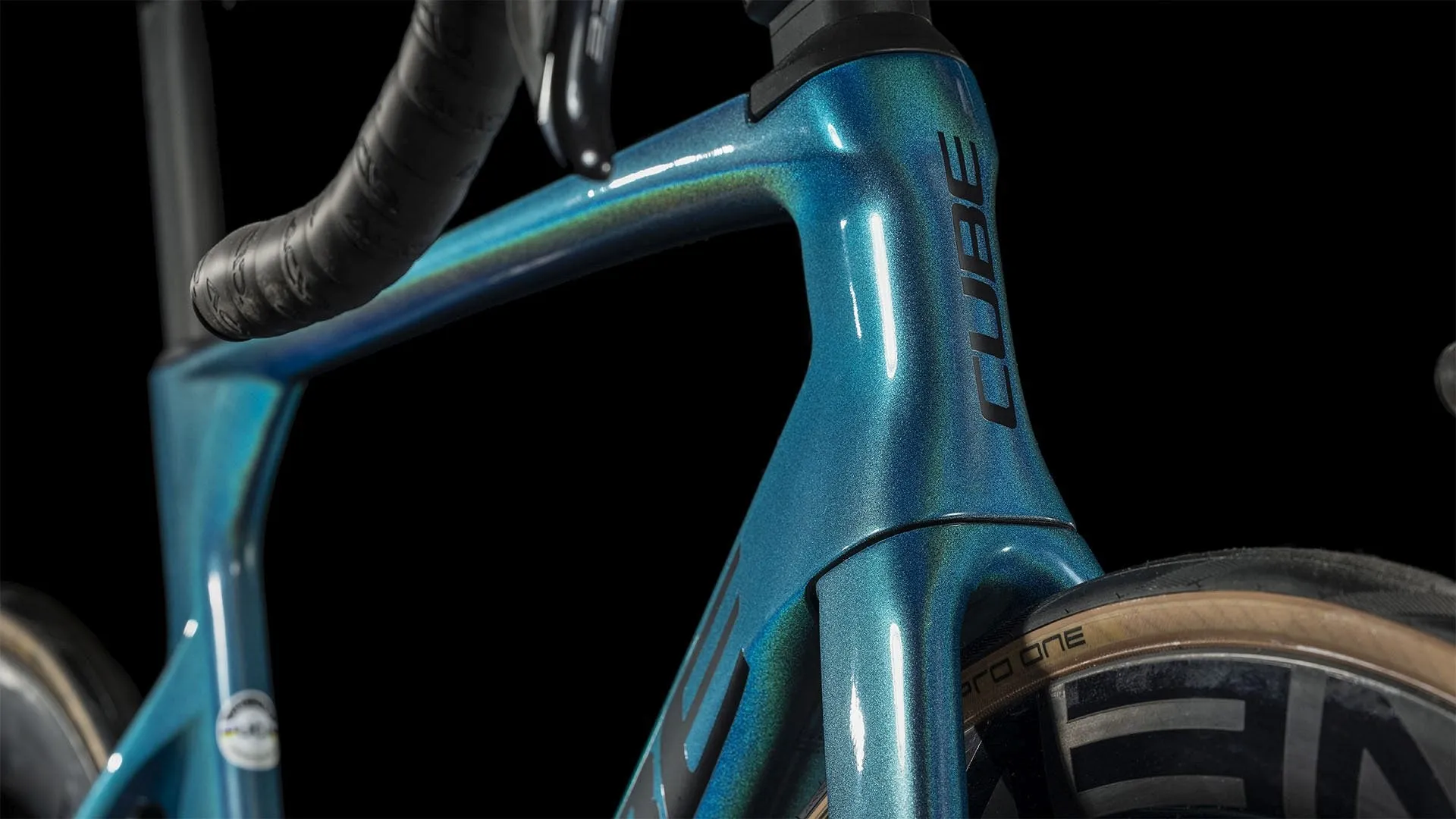 CUBE LITENING AERO C:68X SLT PRIZMBLUE/BLACK