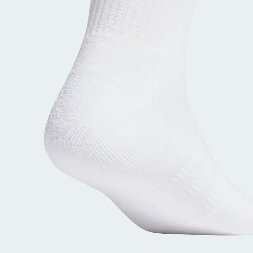 CUSHIONED CREW SOCKS 3 PAIRS