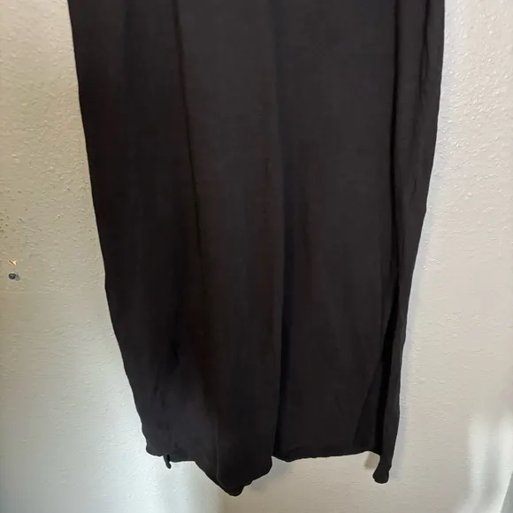 Daily Practice by Anthropologie Side-Slit Maxi Dress Black