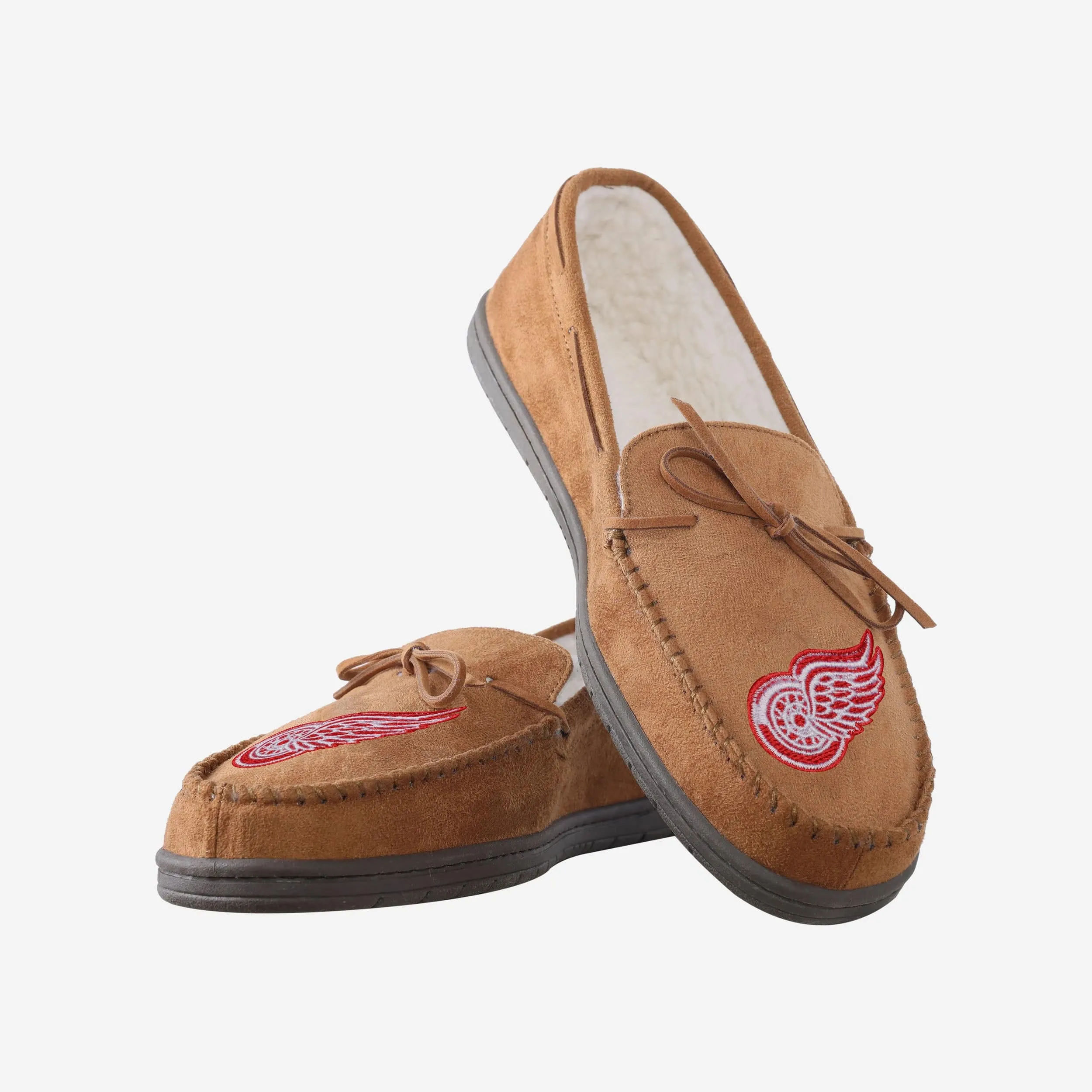 Detroit Red Wings Moccasin Slipper