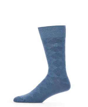 Diamond Stitch Logo Socks