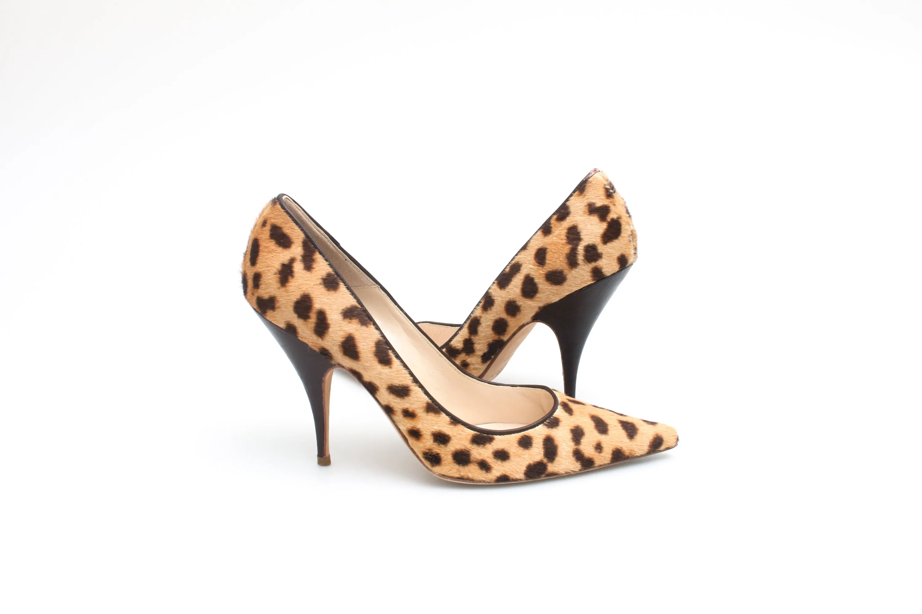 Dior Leopard Pony Heels