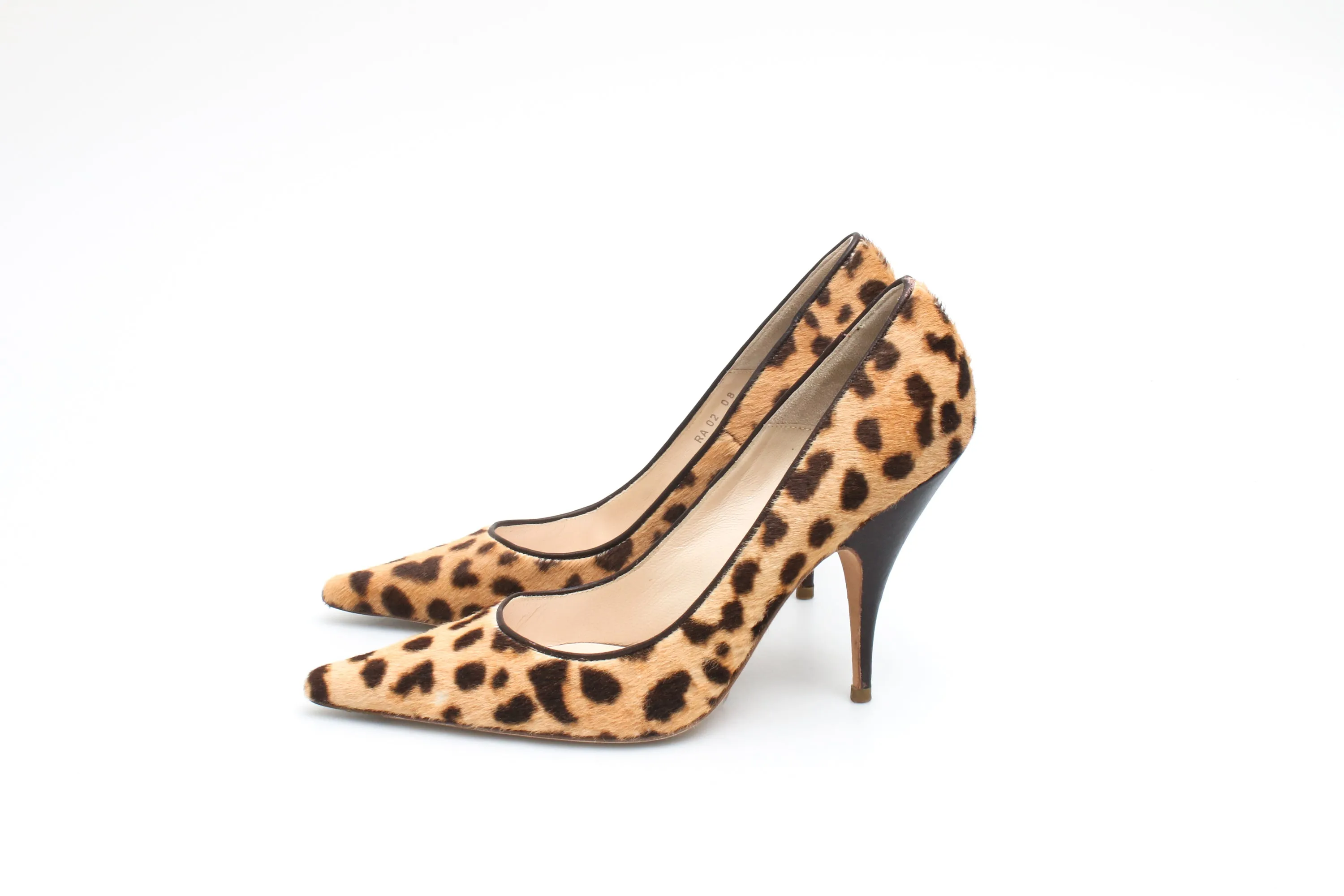 Dior Leopard Pony Heels