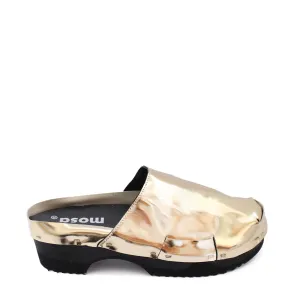 DONAU CLOG METALLIC Dark Sole   Specchio